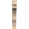 Ekena Millwork Balboa Block Rough Sawn Bracket, Douglas Fir, 4"W x 24"D x 28"H BKT04X24X28BOA05RDF - alternate 3